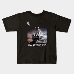 I want to believe Kids T-Shirt